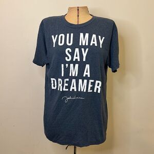 John Lennon “You Say That I’m a Dreamer” T-Shirt - Size Medium